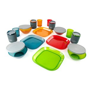 Kempingové nádobí GSI Outdoors Infinity 4 Person Deluxe Tableset