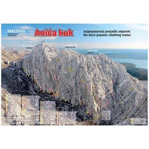 Mapa Paklenica Anica kuk  Panoramic map