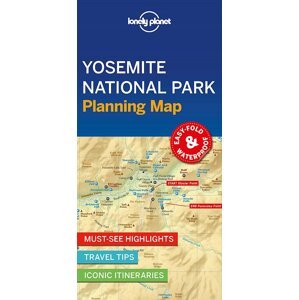 Mapa Yosemite National Parks Planning Map