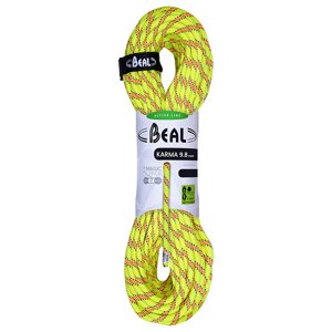 Horolezecké lano Beal Karma 9,8mm žlutá|70m