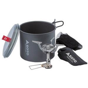 Plynový vařič Soto Amicus without igniter+New River Pot