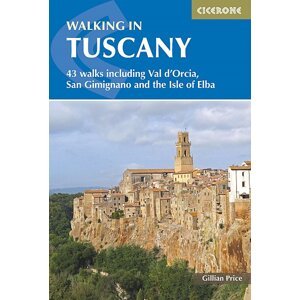Turistický průvodce Walking in Tuscany - 50 Walks throughout Tuscany