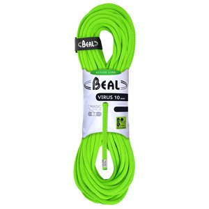 Horolezecké lano Beal Virus 10mm solid green|70m