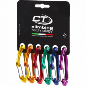 Karabiny Climbing Technology FLY WEIGHT EVO 6 PACK mix colours