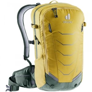 Cyklistický batoh Deuter Flyt 14 turmeric-ivy