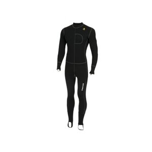 Dámské spodky Aclima WarmWool Bodypiece Unisex Jet Black|L