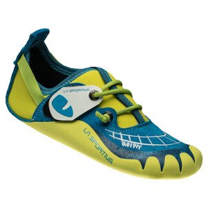 Dětské lezečky La Sportiva Gripit blue/sulphur|26 EU