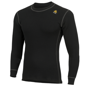 Pánské funkční triko Aclima WarmWool Crew Neck Man Jet Black|M