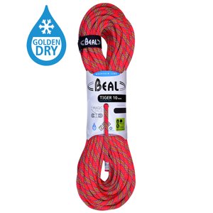 Horolezecké lano Beal Tiger 10mm UNICORE GOLDEN DRY oranžová|60m