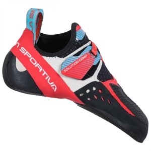 Dámské lezečky La Sportiva Solution Comp Women Hibiscus/Malibu Blue|39