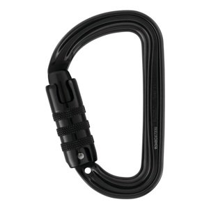 Karabina Petzl Sm´D TRIACT-LOCK Black
