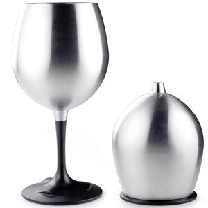 Skládací sklenice GSI Glacier Stainless Nesting Red Wine Glass