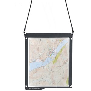 Pouzdro Lifeventure Waterproof Map Case, Grey