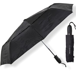 Deštník Lifeventure Trek Umbrella - Medium (Black)
