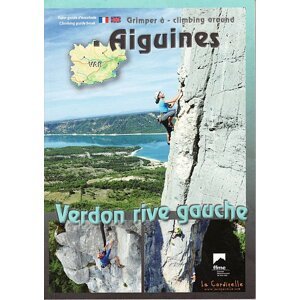 Lezecký průvodce Aiguines, Verdon Rive Gauche topo climbing guide