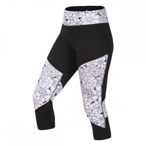 Dámské legíny Ocún RHEA 3/4 Leggings black caviar|M