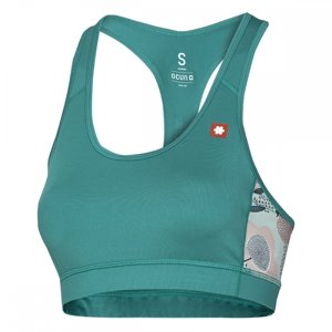 Sportovní podprsenka Ocún MISTY Bra green porcelain|L