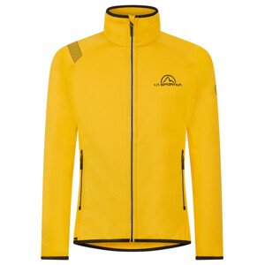 Pánská mikina na zip La Sportiva Promo Fleece Men yellow/black|S