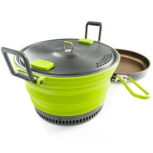 Sada nádobí GSI Escape HS 3L Pot + Frypan; 3l green