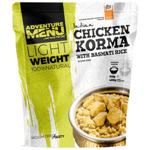 Dehydrovaná strava Adventure Menu Lightweight Kuře Korma s rýží basmat
