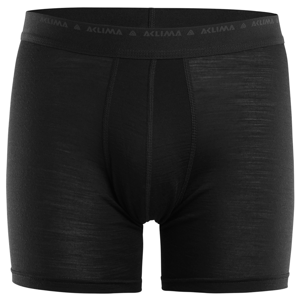 Pánské boxerky Aclima LightWool boxer Man Jet Black|L