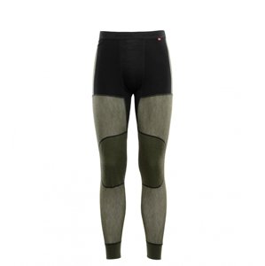 Funkční kalhoty Aclima WoolNet Hybrid longs Man Jet Black-Olive Night-