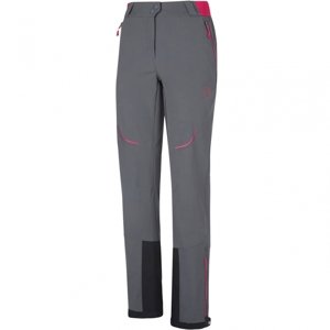 Dámské softshellové kalhoty La Sportiva Orizion Pant W carbon/cerise|S