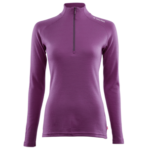 Dámské funkční triko Aclima WarmWool mockneck Woman Sunset Purple|M