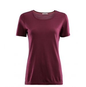 Dámské funkční triko Aclima LightWool t-shirt Woman Zinfandel|L