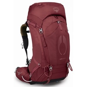 Dámský turistický batoh Osprey AURA AG 50 W berry sorbet red|M-L