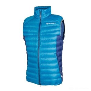 Péřová vesta Sir Joseph Atol Man II turquoise/navy|XL
