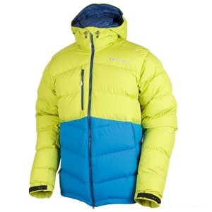 Pánská péřová bunda Sir Joseph Terag Man III limet blue|M