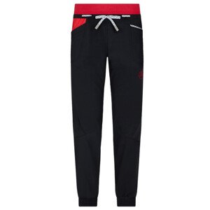 Kalhoty La Sportiva Mantra Pant W Black/Hibiscus|S