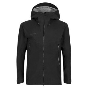 Pánská nepromokavá bunda Mammut Crater HS Hooded Jacket Men black|M