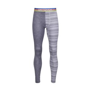 Spodky Ortovox 185 Rock’n’Wool Long Pants Grey Blend|M