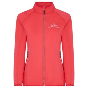 Dámská mikina na zip La Sportiva Promo Fleece Woman Hibiscus|M