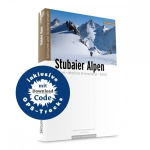 Skialpinistický průvodce Stubaiské Alpy včetně GPS souřadnic