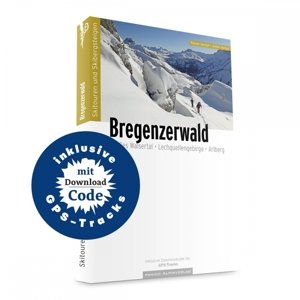 Skialpinistický průvodce Ski Touring Atlas Bregenzerwald