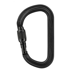 Karabina Petzl Vulcan Screw-lock Black
