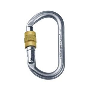 Karabina Singing Rock Oval Ocel Screw