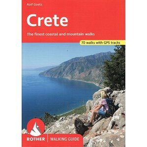 Turistický průvodce Kréta: Crete - 70 walks - Rother Walking Guide