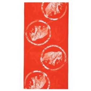 Nákrčník Mammut Neck Gaiter hot red-white