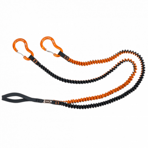 Popruh na cepín Climbing Technology SWHIPPY black/orange