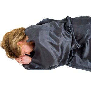 Spací pytel Lifeventure Silk Sleeping Bag Liner, Mummy (Grey)