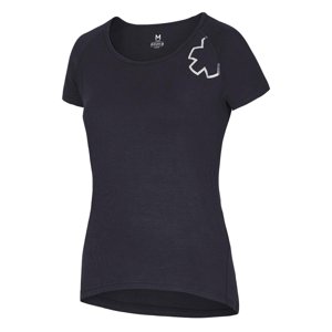 Tričko Ocún BAMBOO T Blossom Women dark grey india ink|L