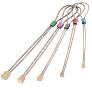 Vklíněnce DMM IMP Brass Nut Set 1-5 Assorted