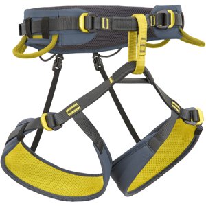 Sedací úvazek Climbing Technology WALL anthracite/mustard|L-XL