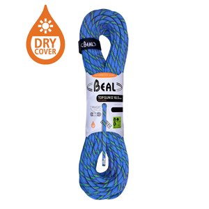 Horolezecké lano Beal Top Gun 10,5 mm UNICORE Dry Cover modrá|60m