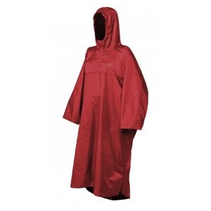 Pončo Trekmates Deluxe Poncho Červené|univerzální