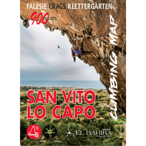 Lezecký průvodce SAN VITO LO CAPO Climbing map